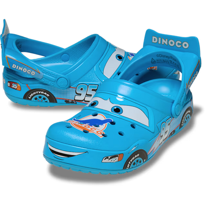 Lightning McQueen Dinoco Clogs