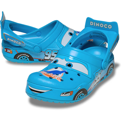 Lightning McQueen Dinoco Clogs