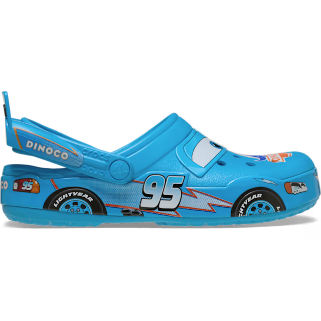 Lightning McQueen Dinoco Clogs